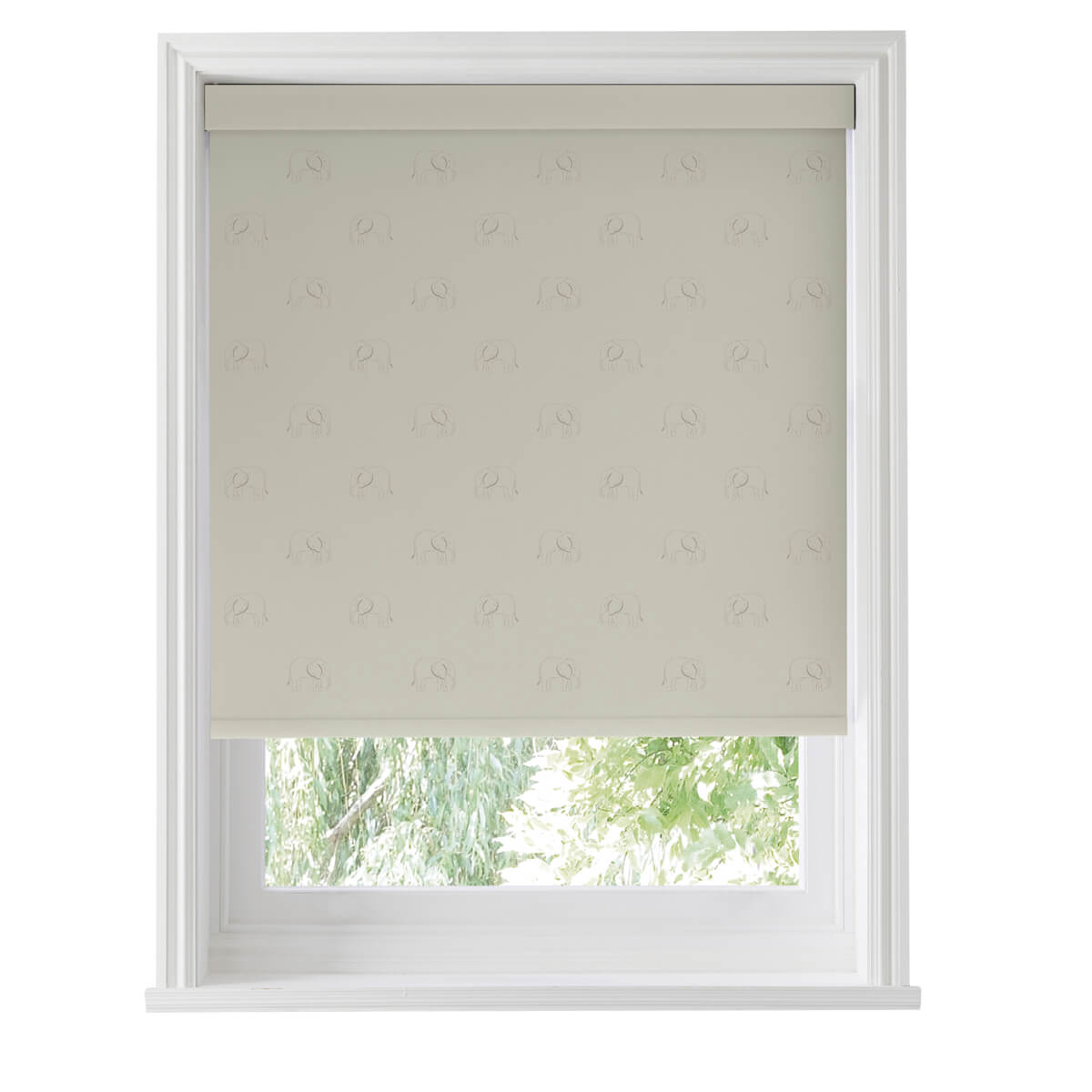 Elephant Natural Made to Measure Roller Blind