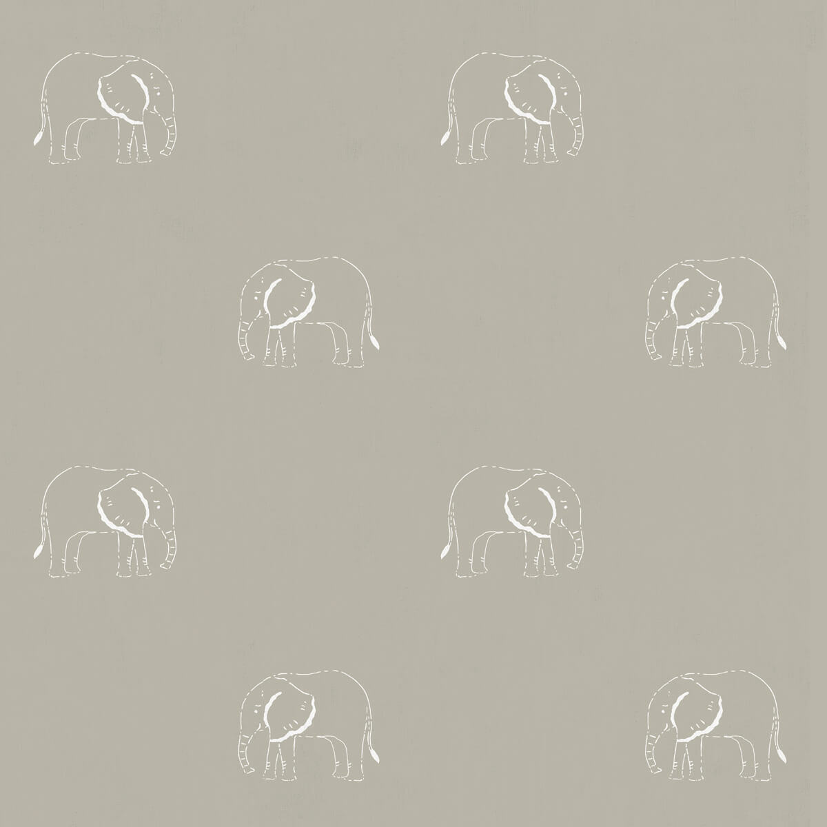 Elephant Sage Made to Measure Roman Blind by Sophie Allport