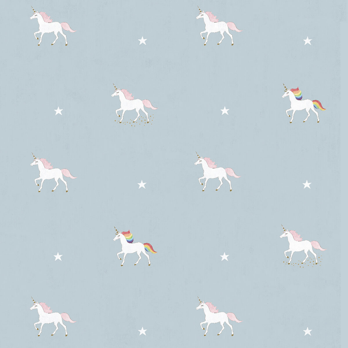 Unicorn Pale Duck Egg Made to Measure Roman Blind by Sophie Allport