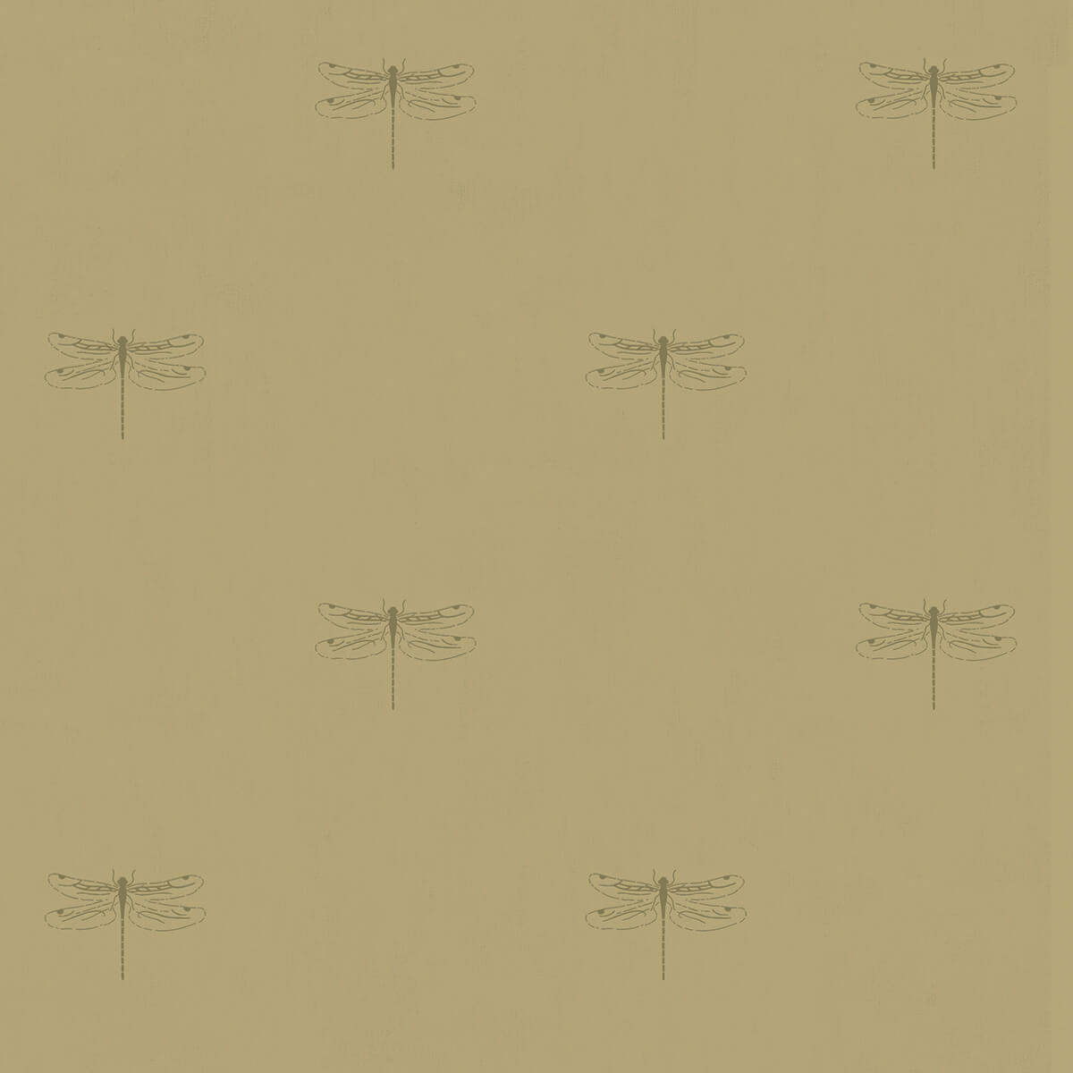 Dragonfly Ochre Made to Measure Roman Blind by Sophie Allport