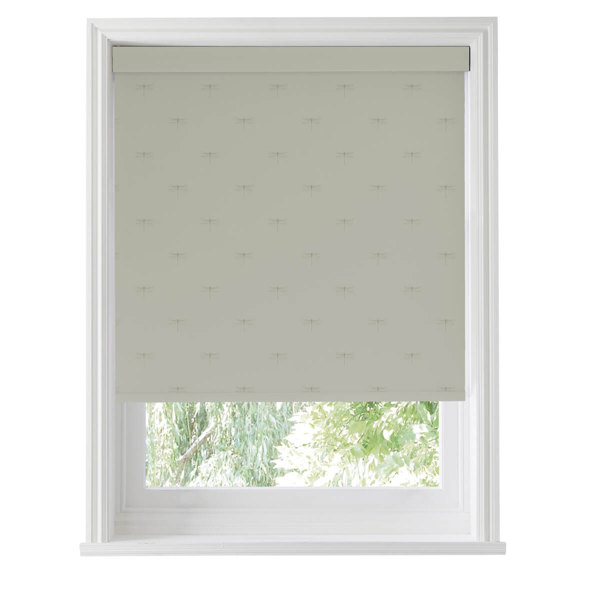 Dragonfly Natural Made to Measure Roller Blind