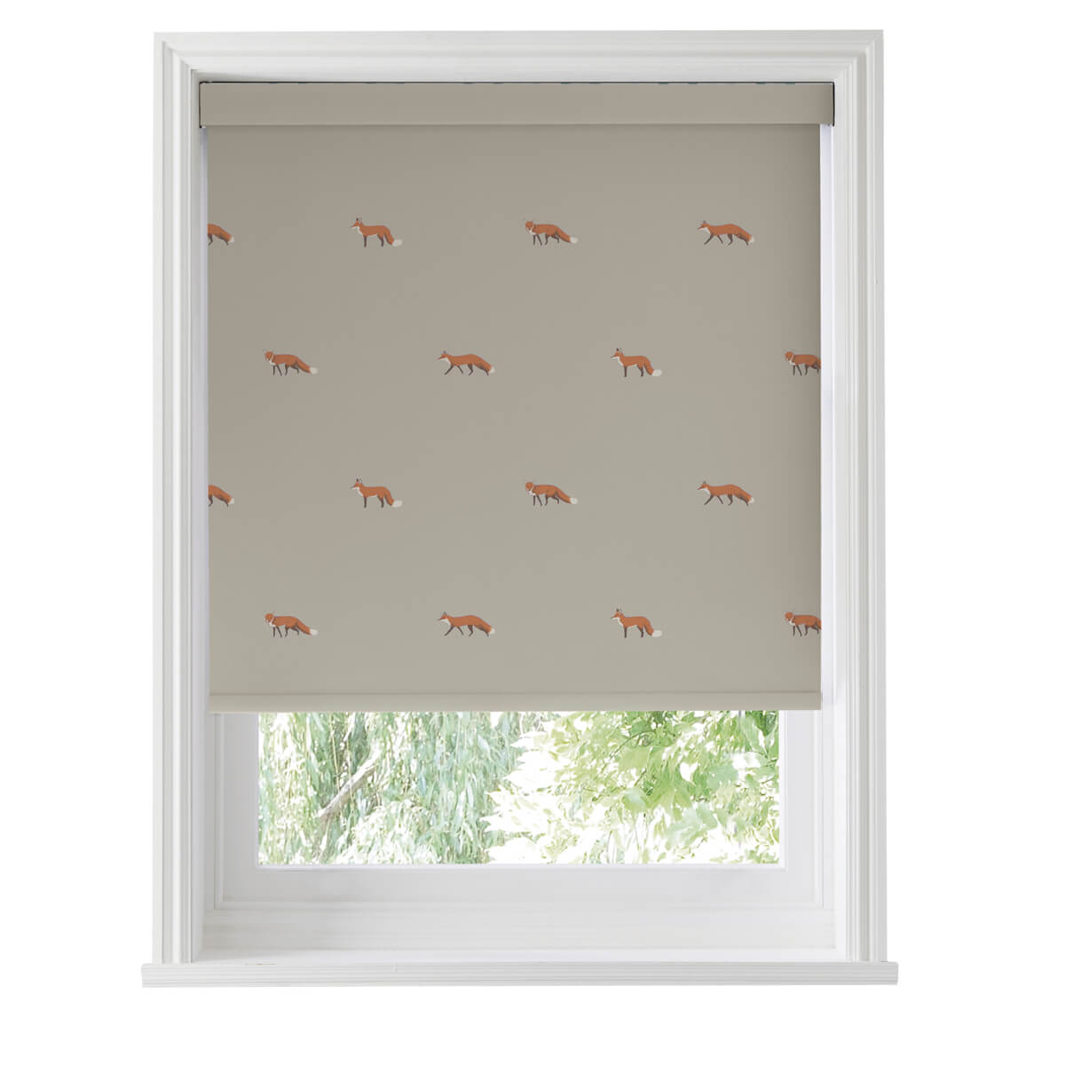 Foxes Soft Linen Made to Measure Roller Blind
