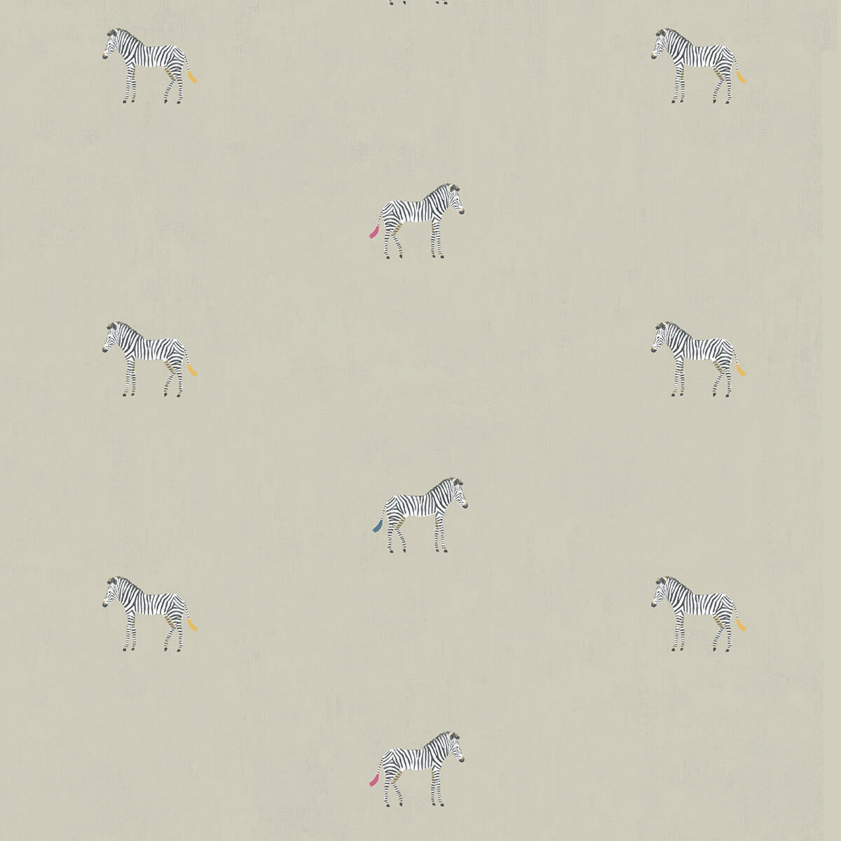 Zebra Linen Roller Blind Sample