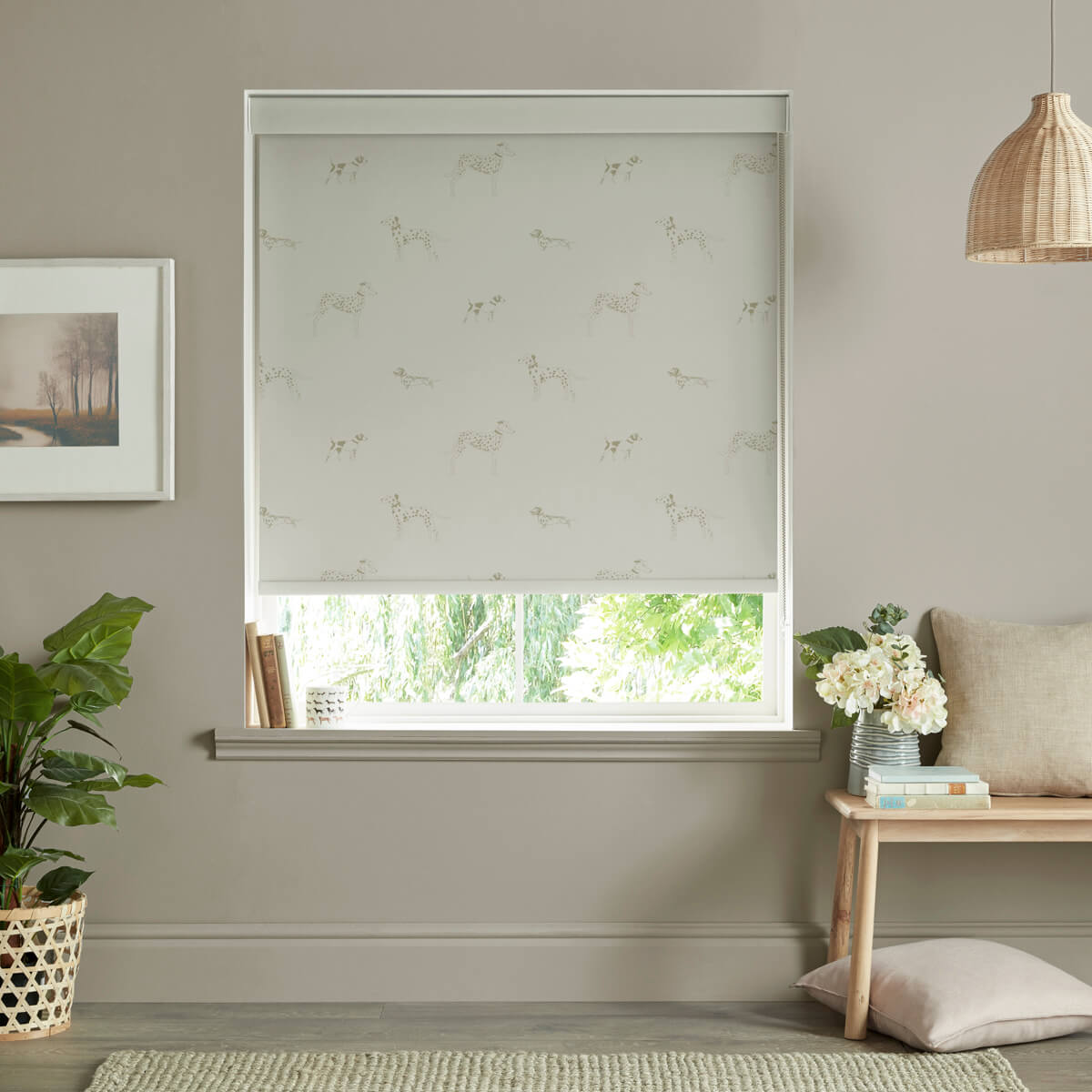 Fetch Natural Made to Measure Roller Blind