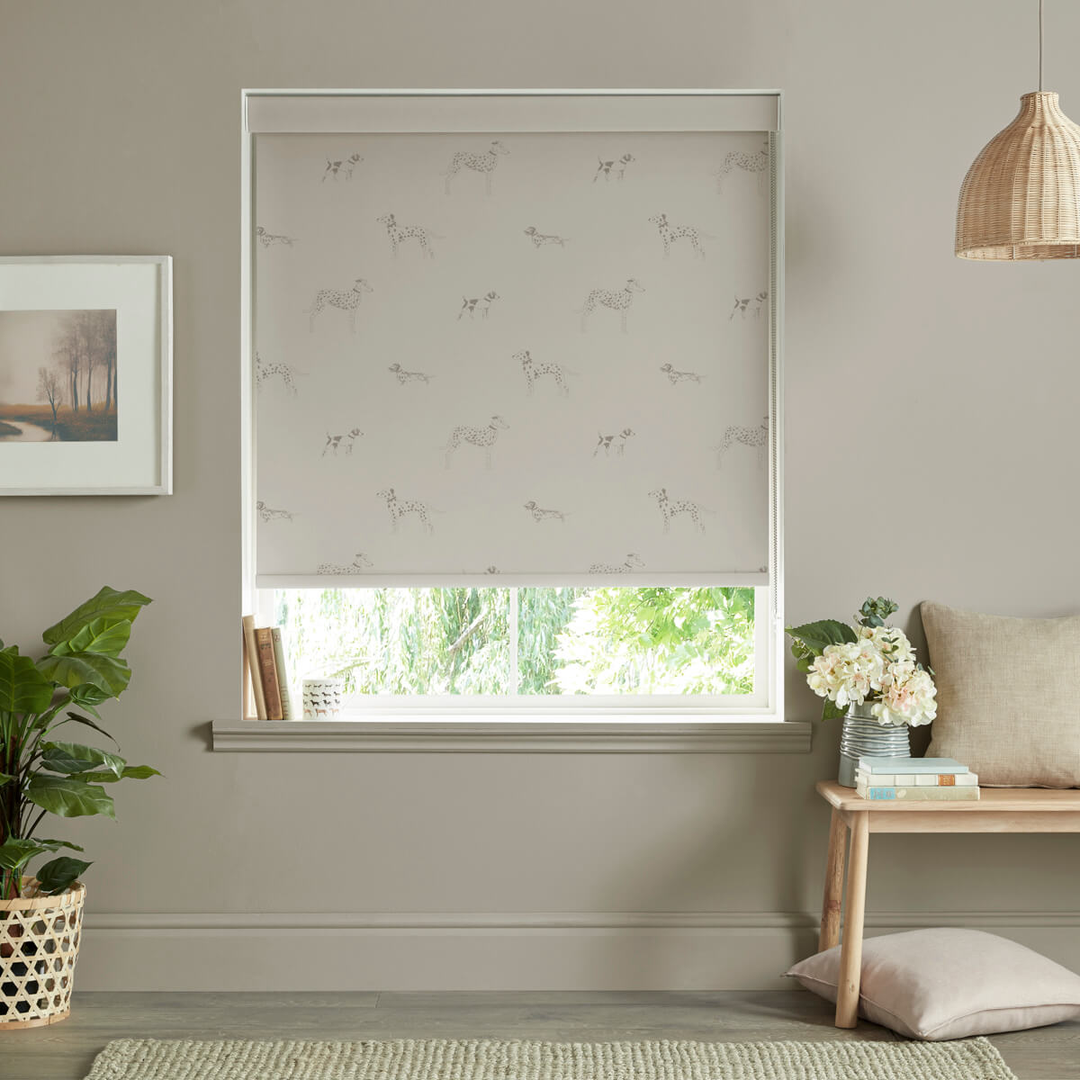 Fetch Warm Grey Made to Measure Roller Blind