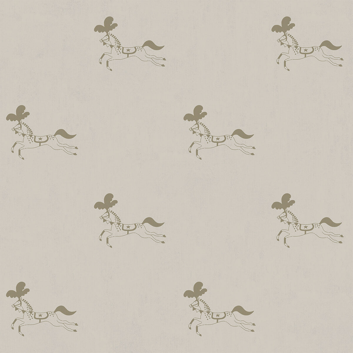 Fairground Ponies Gold Made to Measure Roman Blind by Sophie Allport