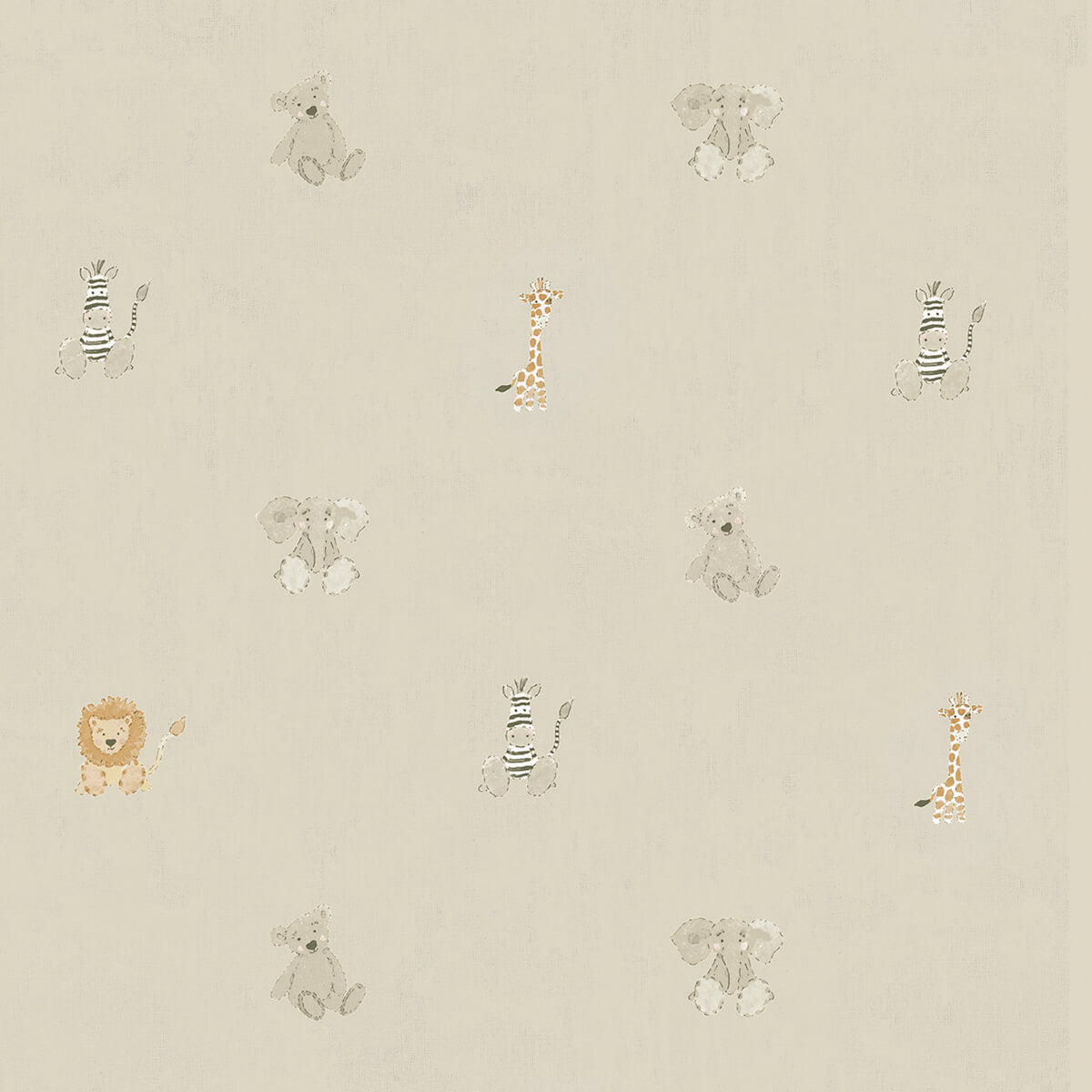 Bears & Balloons Linen Made to Measure Roller Blind