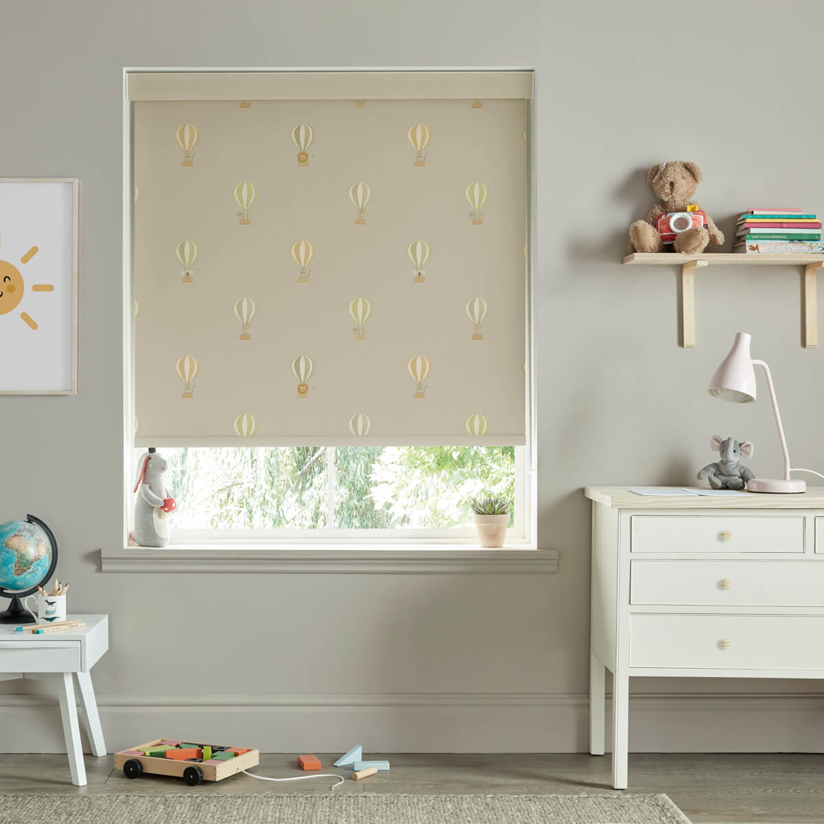 Bears & Balloons Sand Made to Measure Roller Blind