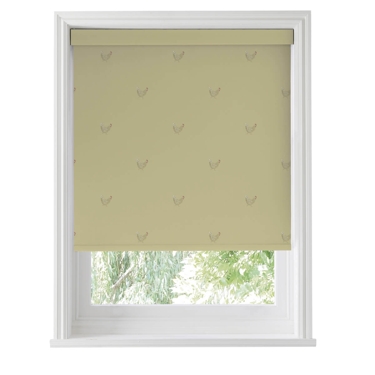 Chicken Ochre Made to Measure Roller Blind