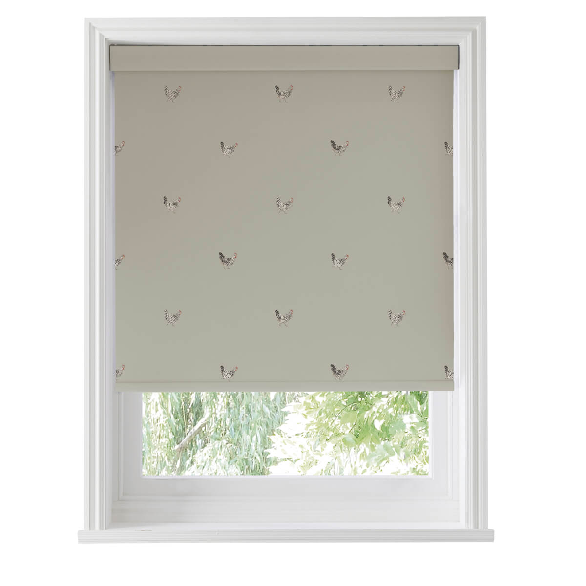 Chicken Soft Linen Made to Measure Roller Blind