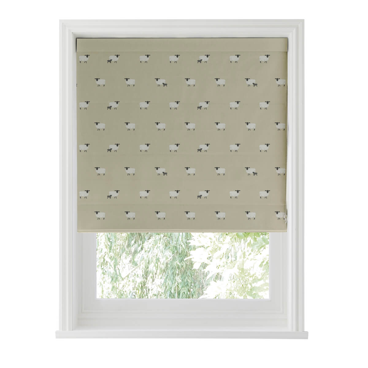 Sheep Sand Made to Measure Roman Blind