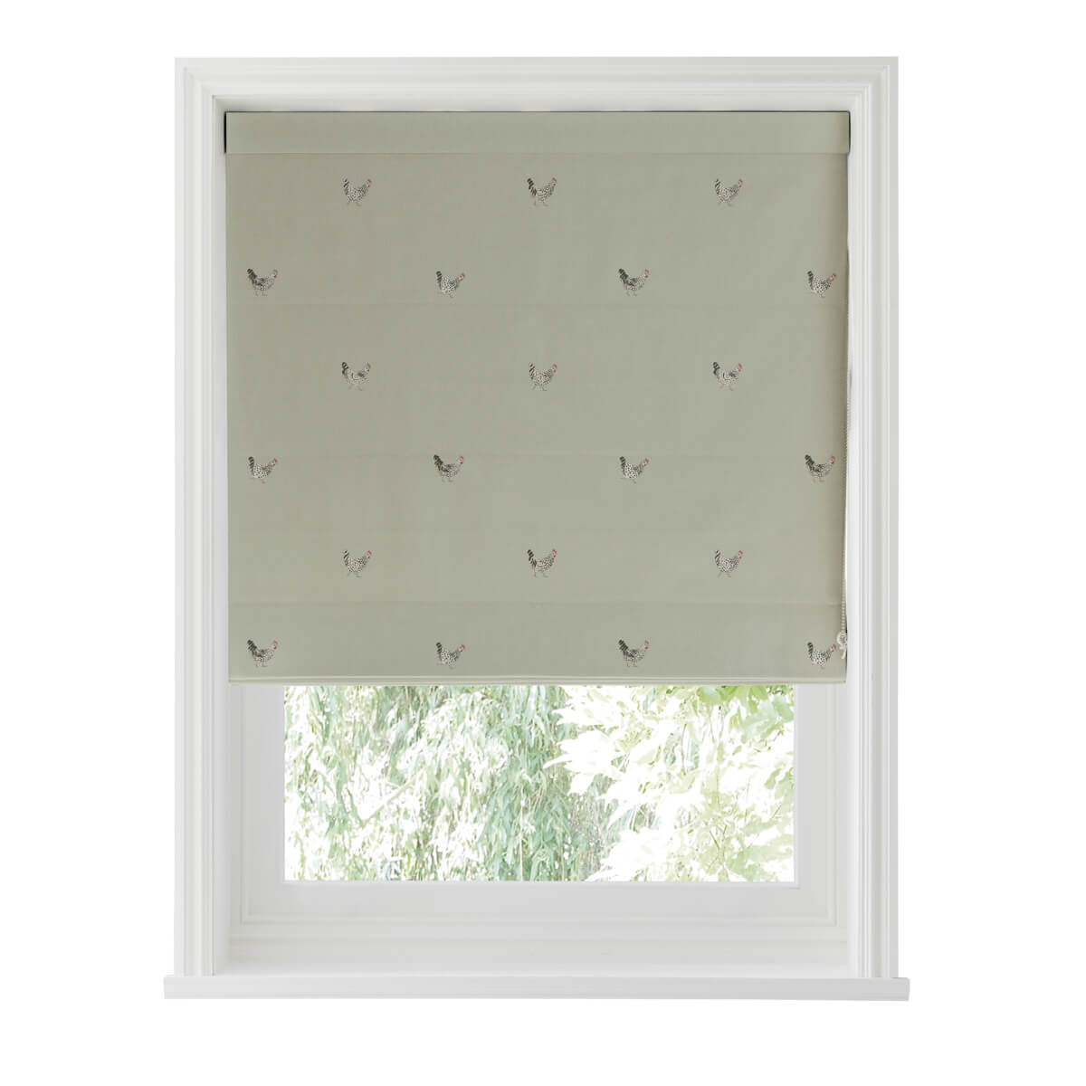 Chicken Soft Linen Made to Measure Roman Blind