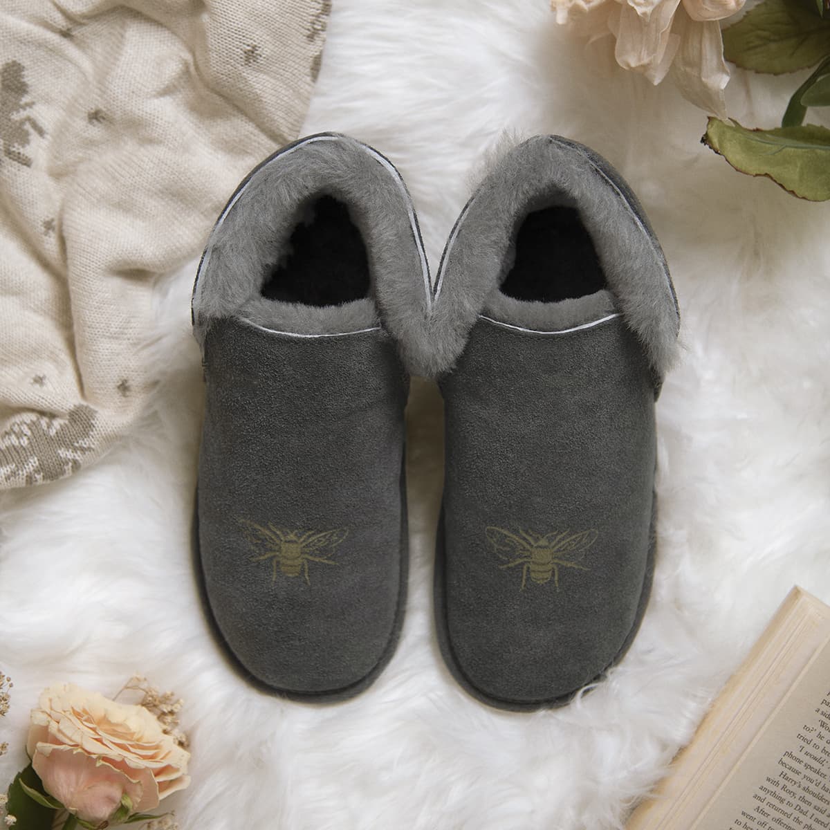 Bees Boot Slippers