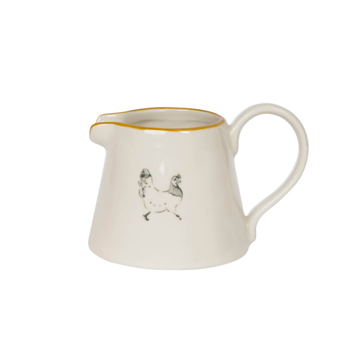 Chicken Mini Stoneware Jug