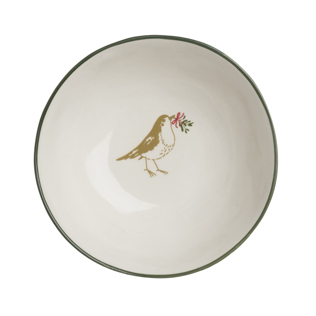 Robin Stoneware Nibbles Bowl