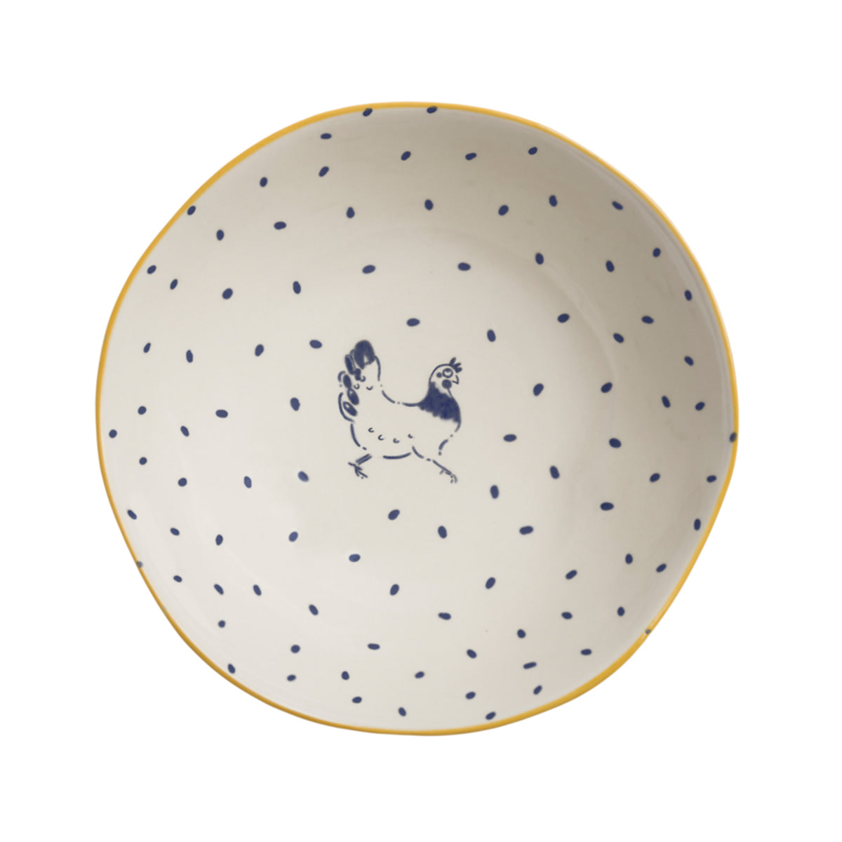 Chicken Stoneware Nibbles Bowl