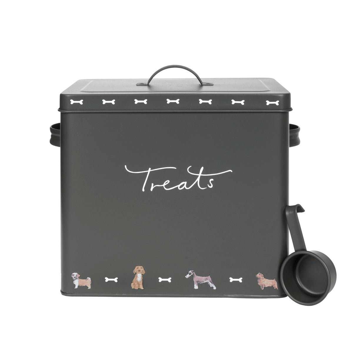 Walkies Pet Dog Treat Tin by Sophie Allport