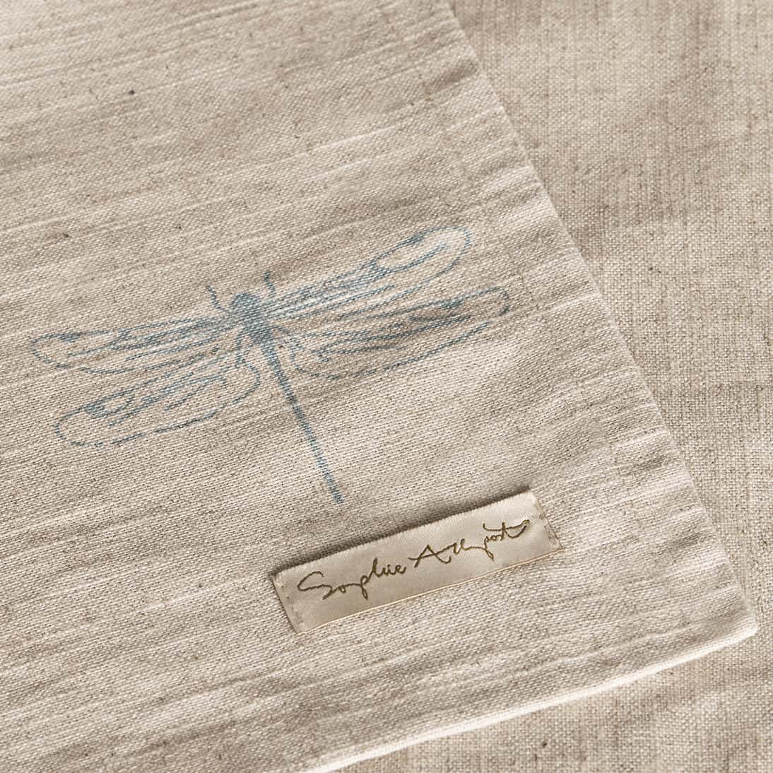 Dragonfly Linen Blend Tablecloth by Sophie Allport