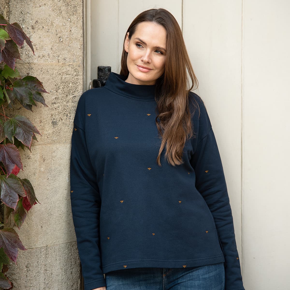 Bees Ladies Sweatshirt