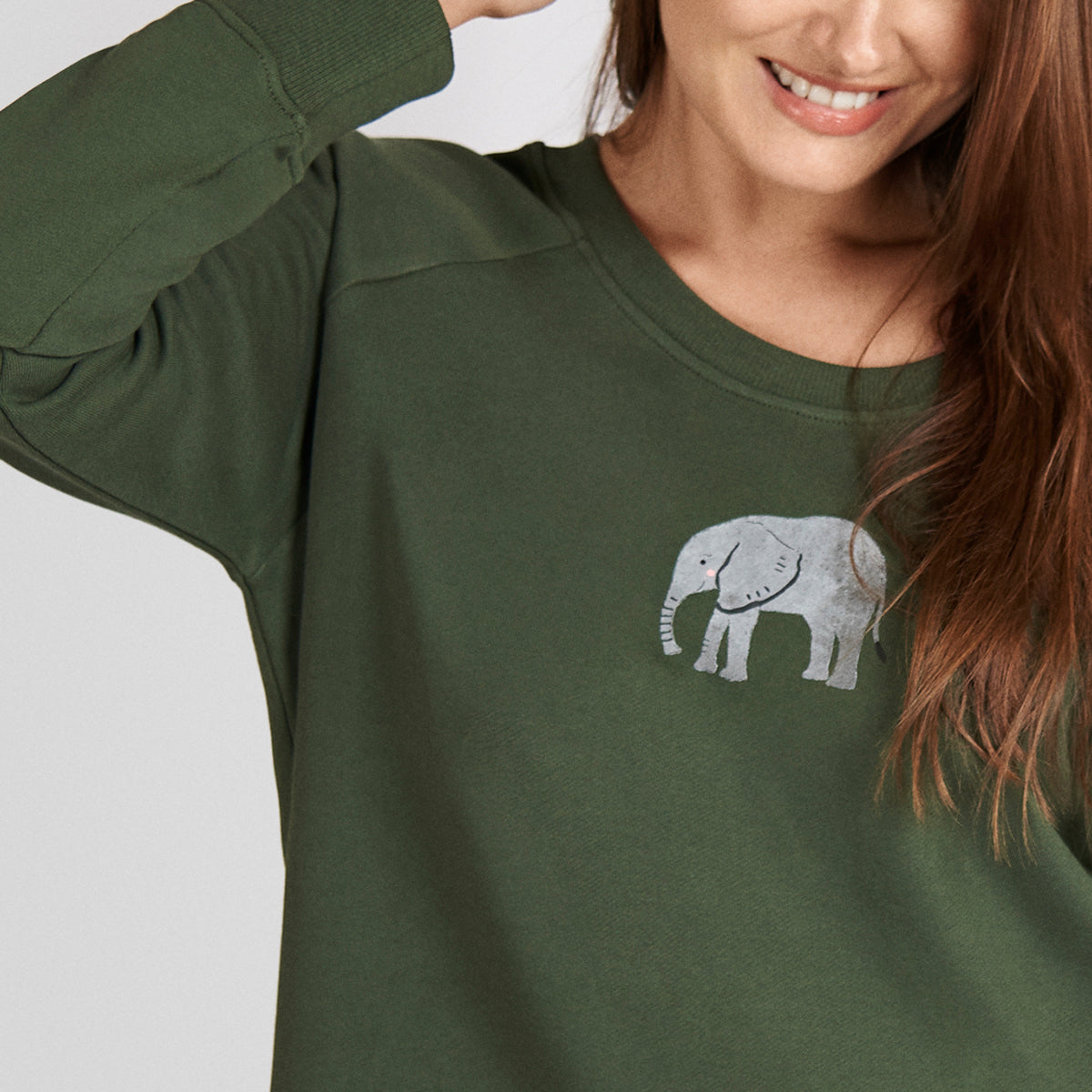 Elephant Ladies Sweatshirt