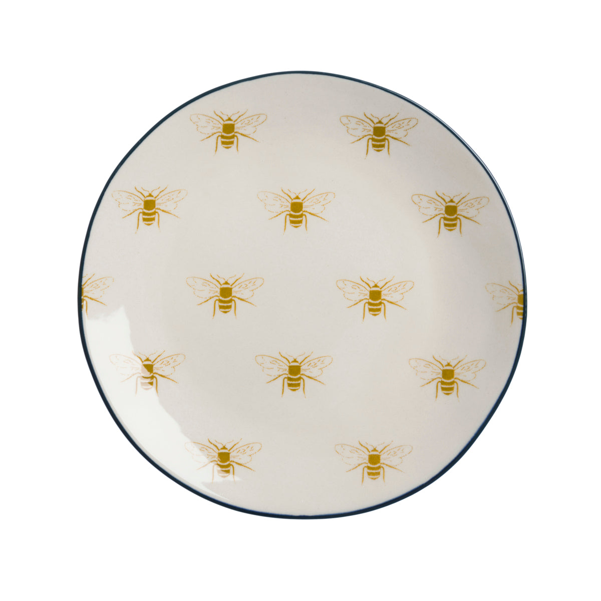 Bees Stoneware Side Plate by Sophie Allport