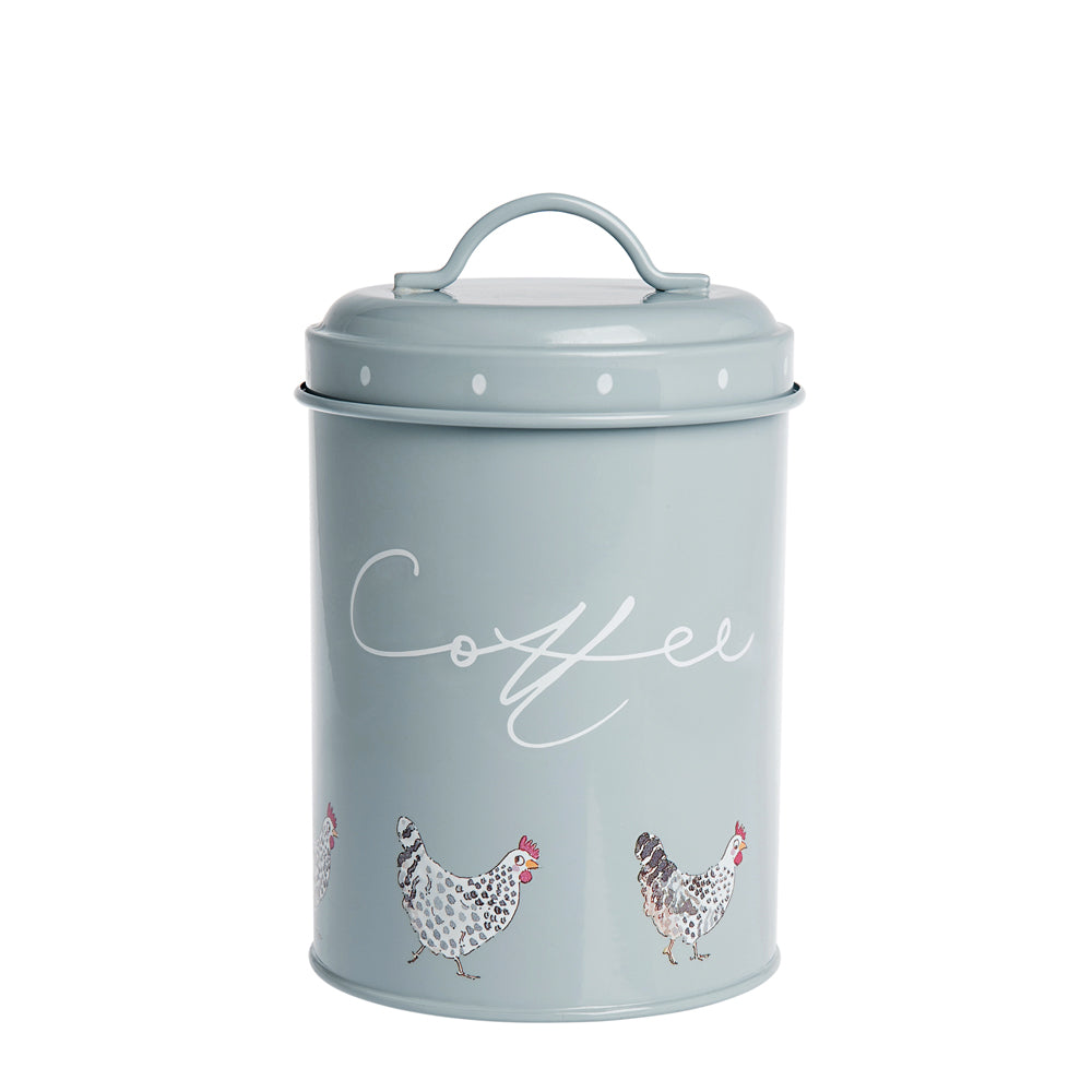 Chicken Coffee Storage Tin