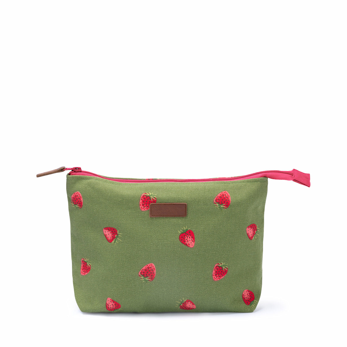 Strawberries Canvas Wash Bag