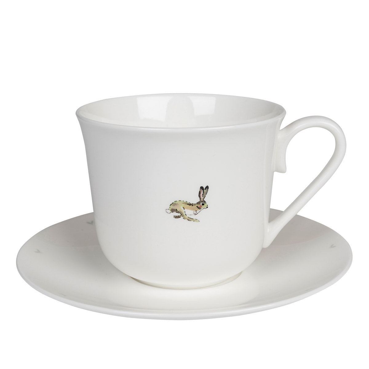 Hare Teacup & Saucer