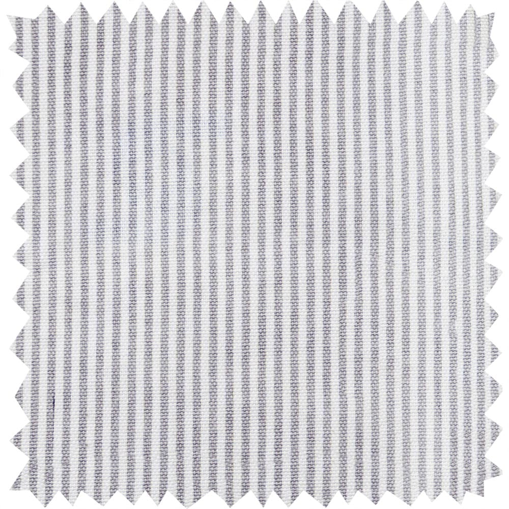 Stamford Stripe Deep Grey Fabric By The Metre