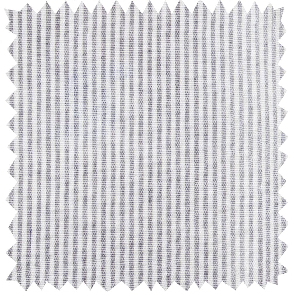 Stamford Stripe Deep Grey Fabric By The Metre