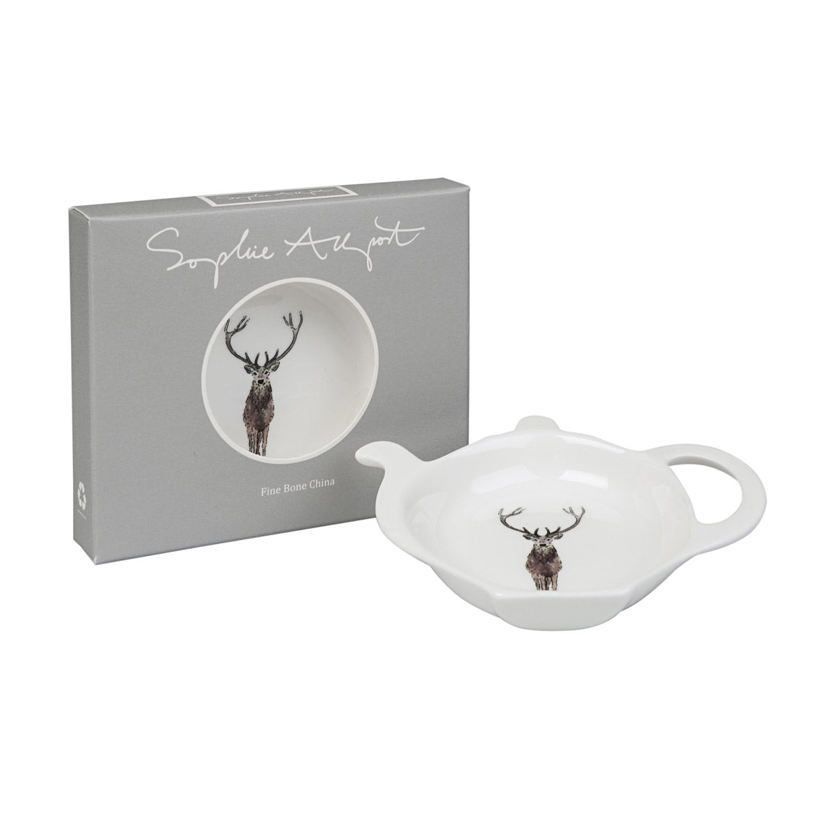 Highland Stag Tea Bag Tidy