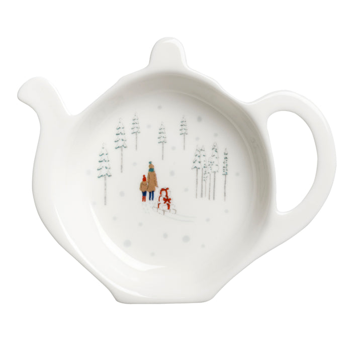 Home for Christmas Tea Bag Tidy by Sophie Allport