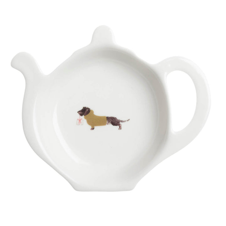Christmas Dogs Tea Bag Tidy by Sophie Allport