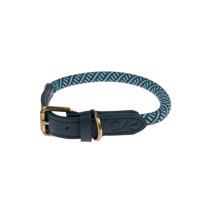Teal Rope Collar by Sophie Allport