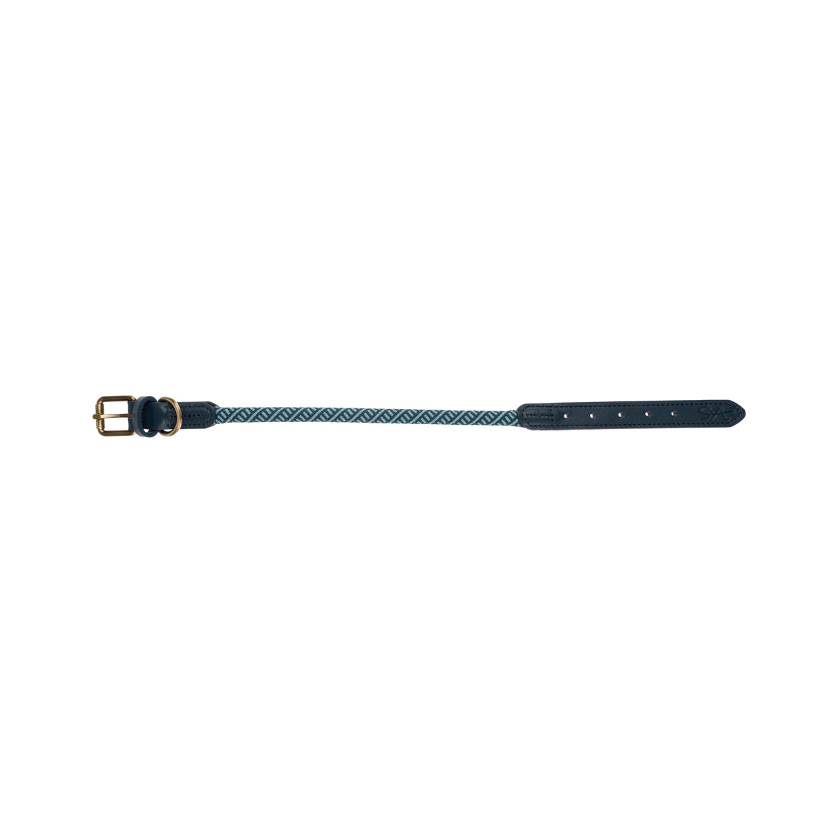 Teal Rope Collar