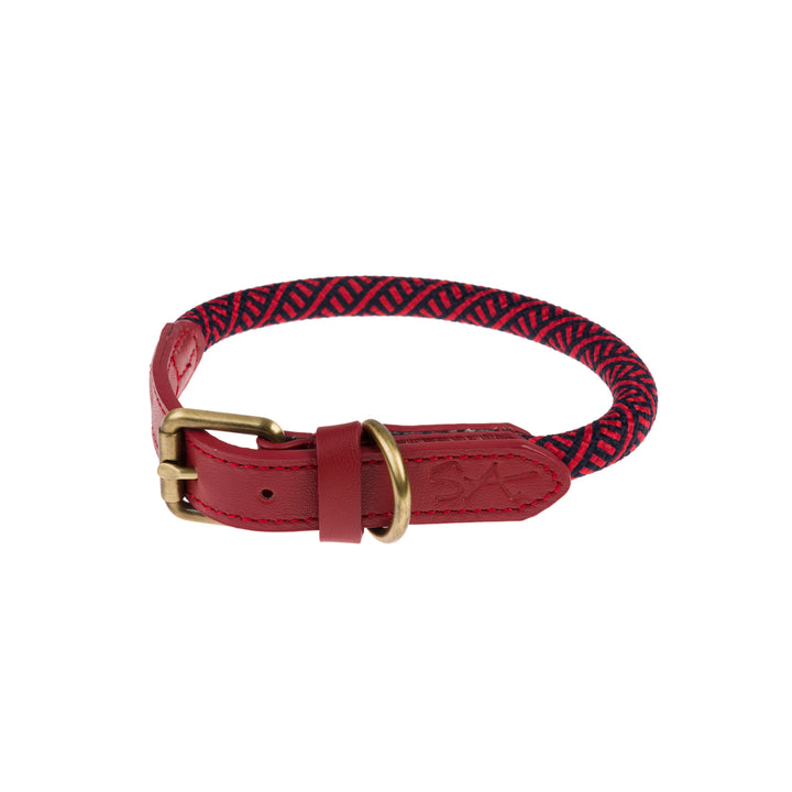 Red Rope Collar by Sophie Allport