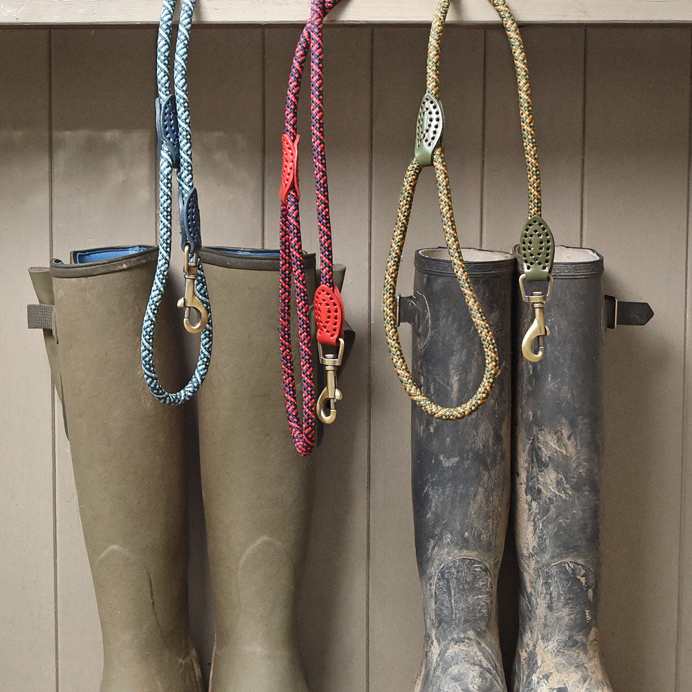 Teal Rope Lead