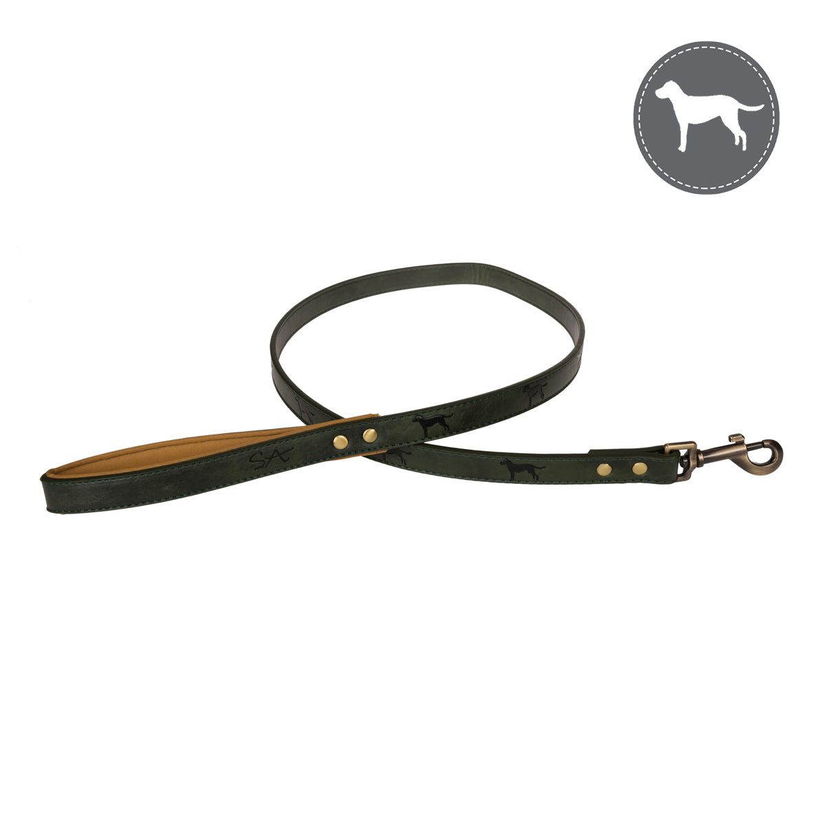 Forest Green Dog Lead