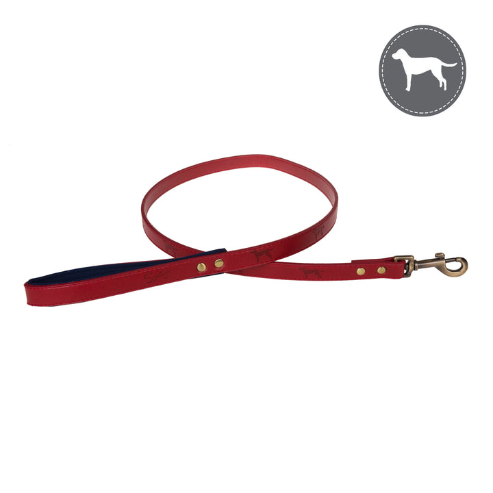 Red Dog Lead by Sophie Allport