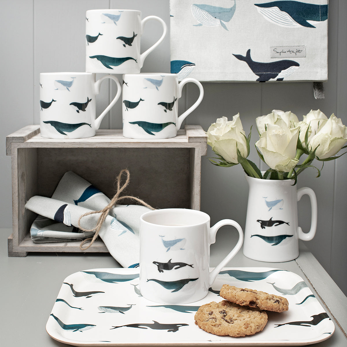 Whales Solo Mug